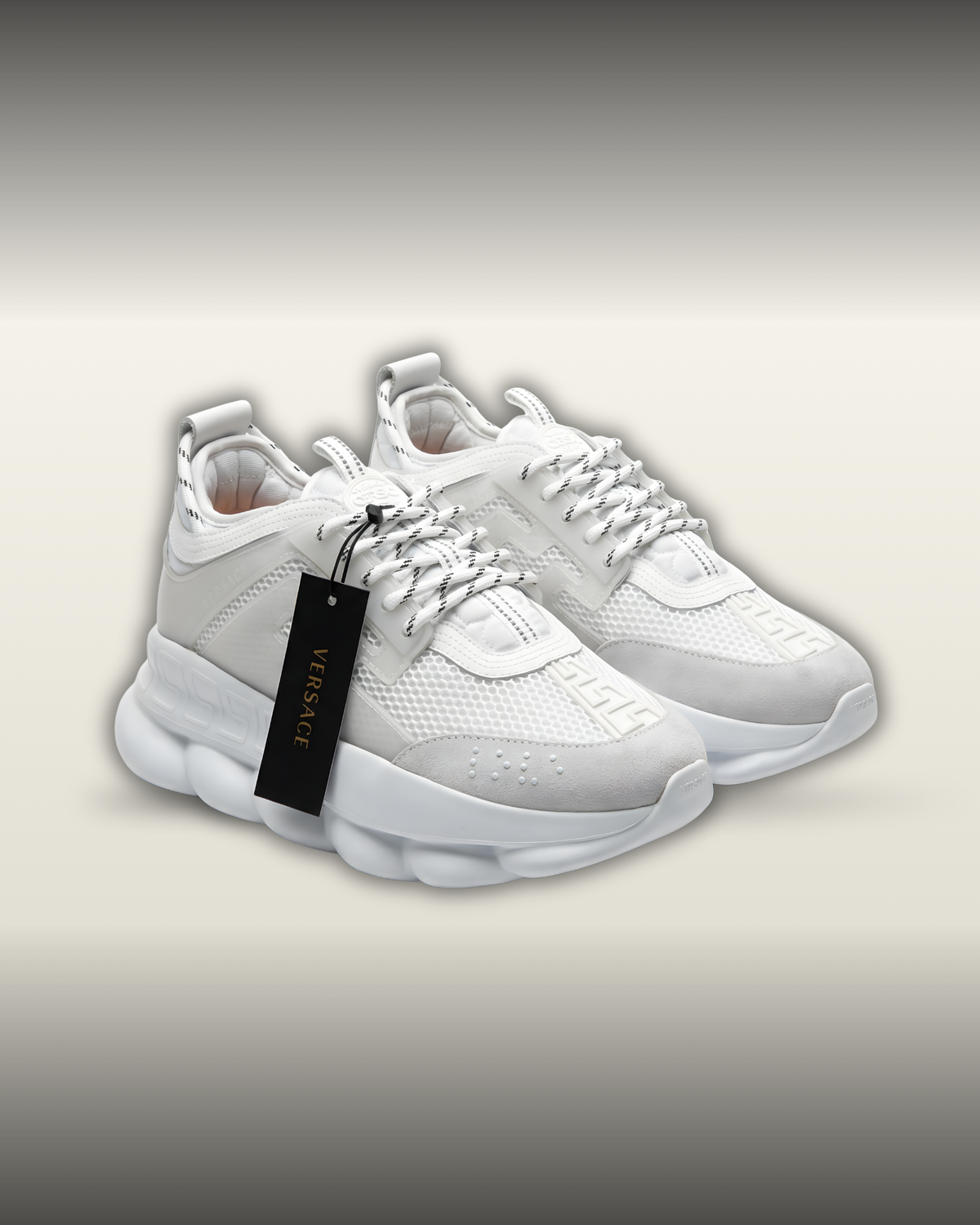 Versace Chain Reaction White