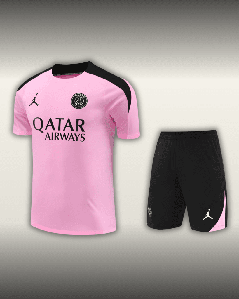 Echipament Antrenament PSG Jordan 2024/25 – Pink/Black