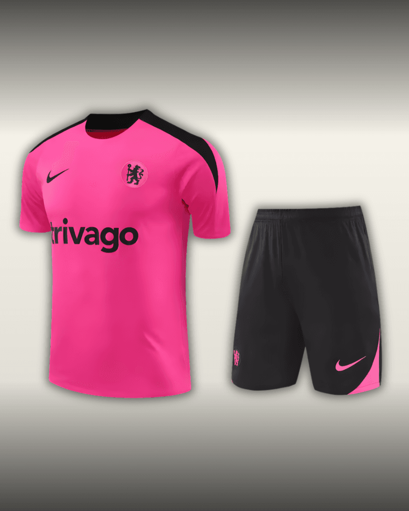 Echipament Antrenament Chelsea FC Nike 2024/25 – Pink/Black