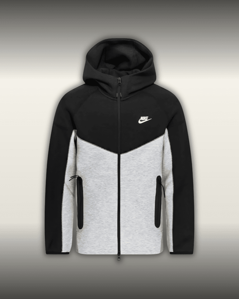 Hanorac Nike Tech Fleece Windrunner – Black/Grey Heather