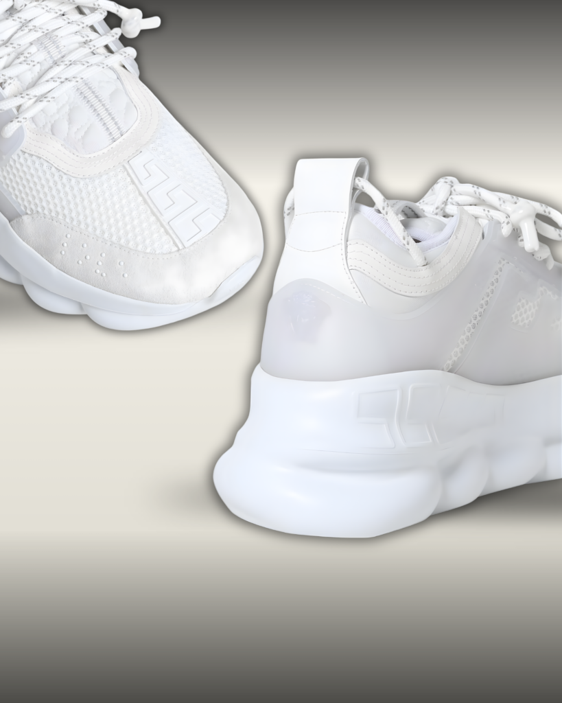 Versace Chain Reaction White